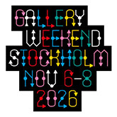 Gallery Weekend Stockholm